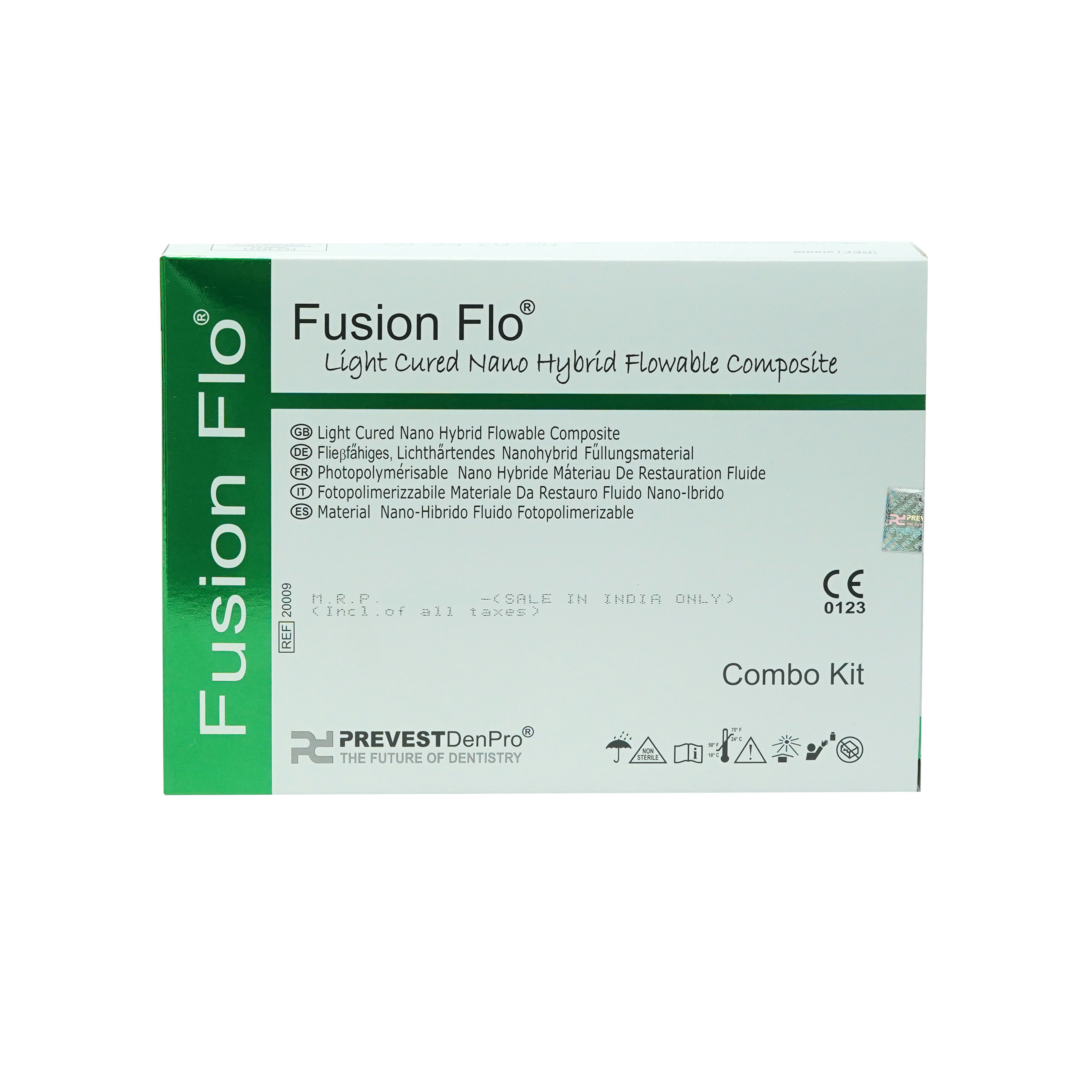 Prevest Denpro Fusion Flo Dental Flowable Composite 4x2gm Syringe